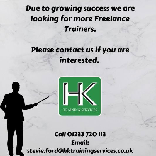 Freelance trainers required
